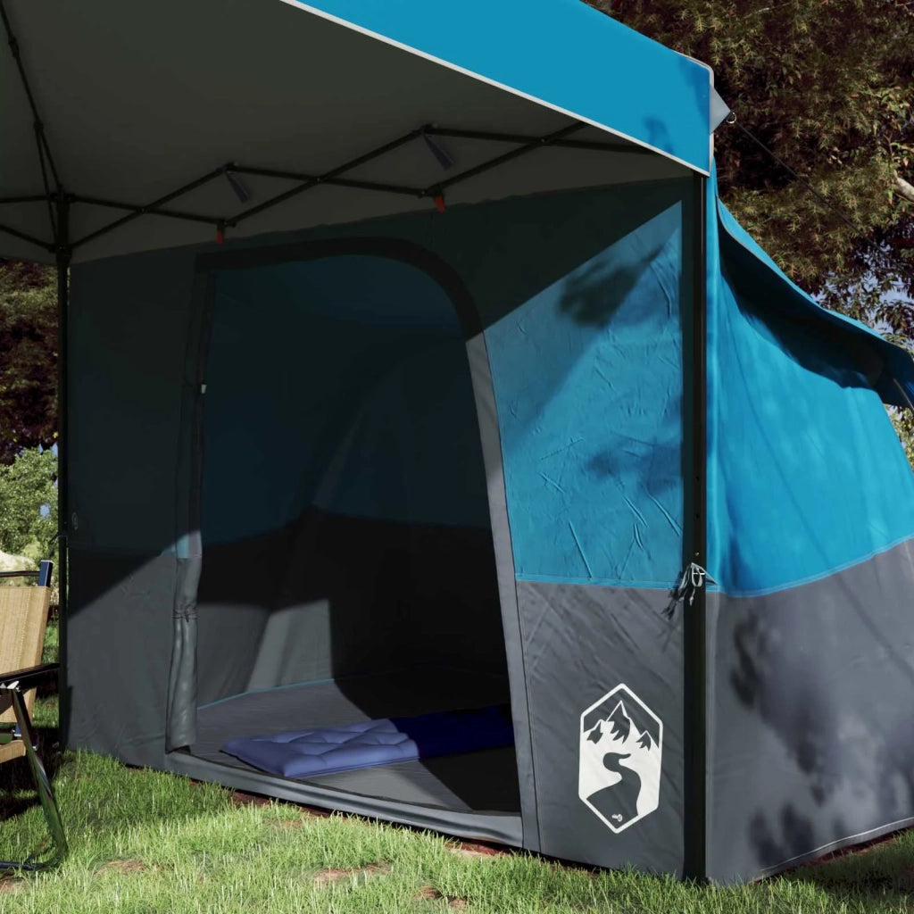 Set di Tende da Campeggio con tetto 2 pcs Blu Taffeta e Tessuto 3337169