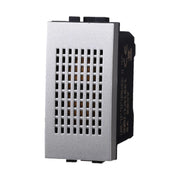 Suoneria 220V 6A Colore GRIGIO Compatibile Con Bticino Living International