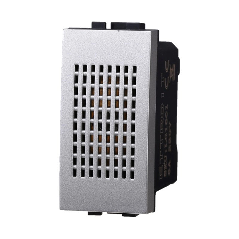 Suoneria 220V 6A Colore GRIGIO Compatibile Con Bticino Living International