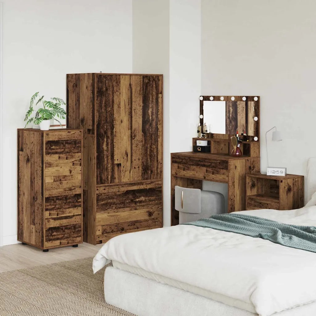 Armadio Legno vecchio 40 x 48 x 105 cm Legno multistrato