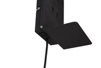 Applique da Interno a LED in Metallo Nero Opaco