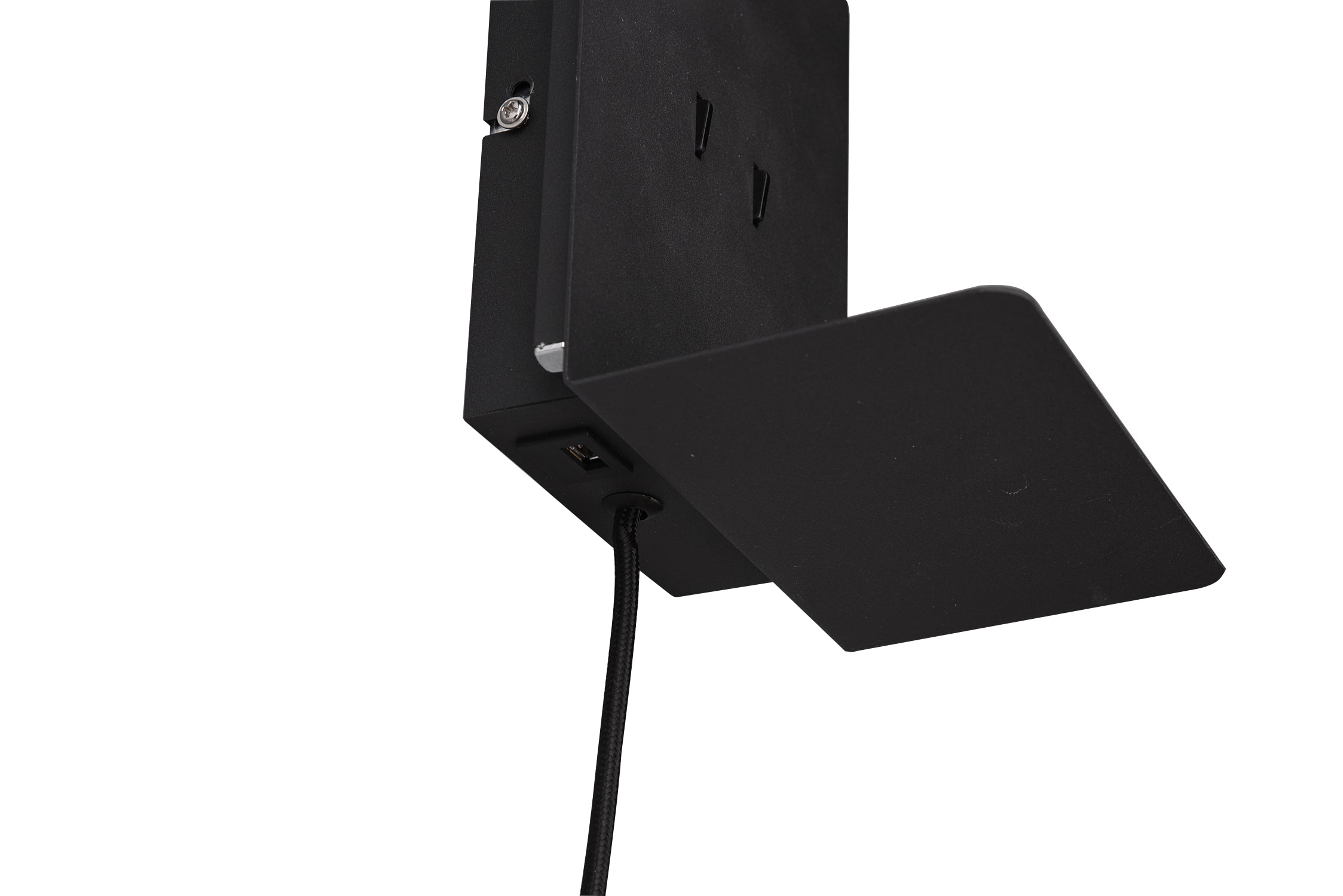 Applique da Interno a LED in Metallo Nero Opaco