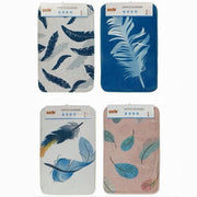 Trade Shop - Tappeto In Tessuto Tappetino Arredo Da Bagno Antiscivolo Con Piume 50x80cm 79440 -