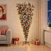 Albero di Natale artificiale con palline 240 cm 300 LED 3460849
