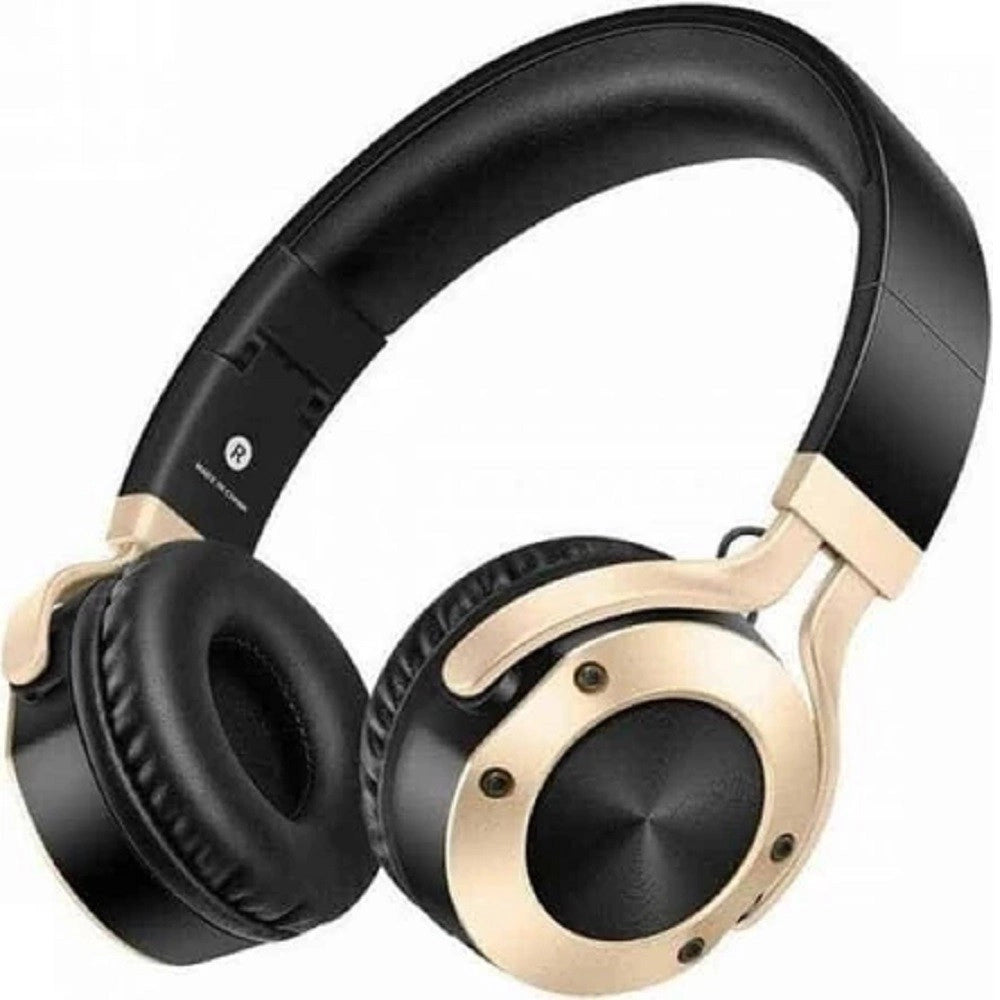 Trade Shop - Cuffie Auricolari Bluetooth Stereo Super Bass Wireless Radio Mp3 Pieghevoli Q-69 -