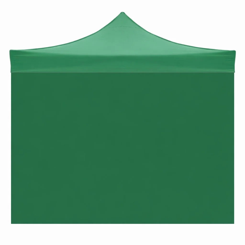 Telo laterale 3x2mt verde impermeabile per gazebo richiudibile 3x3mt