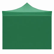 Telo laterale 3x2mt verde impermeabile per gazebo richiudibile 3x3mt