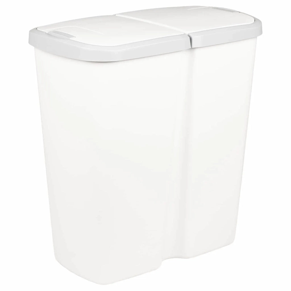 Cestino della Spazzatura Bianco 48,5 x 28 x 51 cm PP 42033395