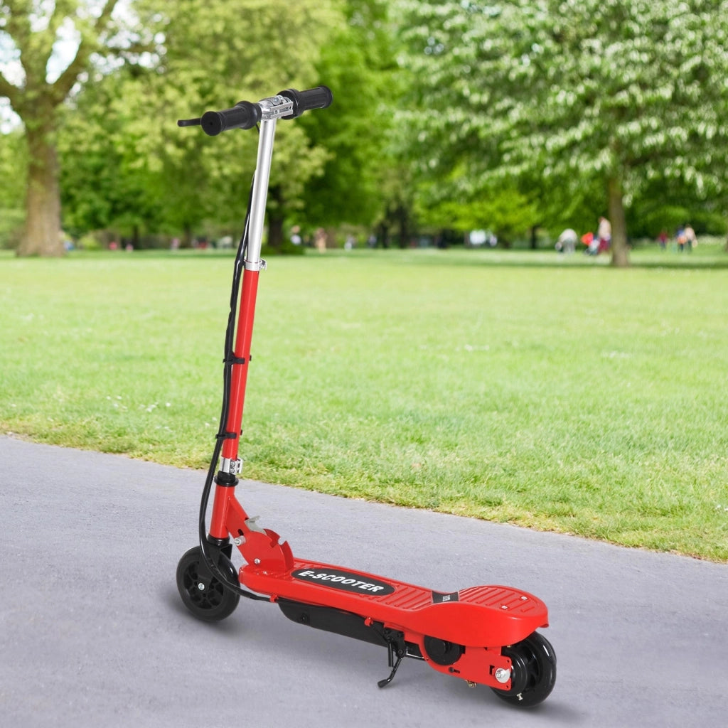 Scooter Elettrico Pieghevole per Bambini ¨C zephmum ¨C Rosso 74x36x69-91 cm