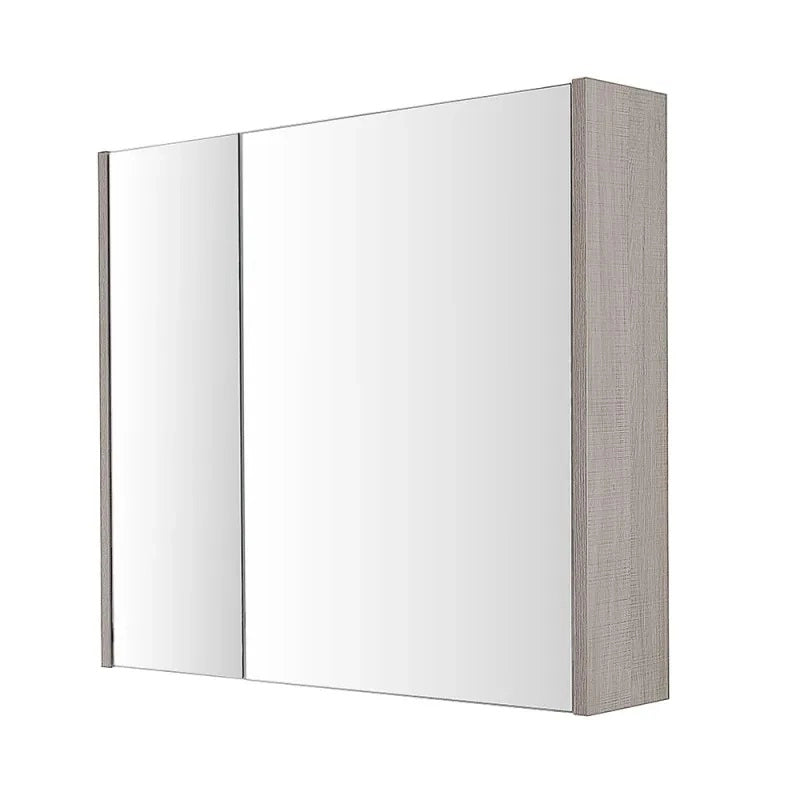 SPECCHIO CONTENITORE MONDO 80X16XH70CM ROVERE CHIA