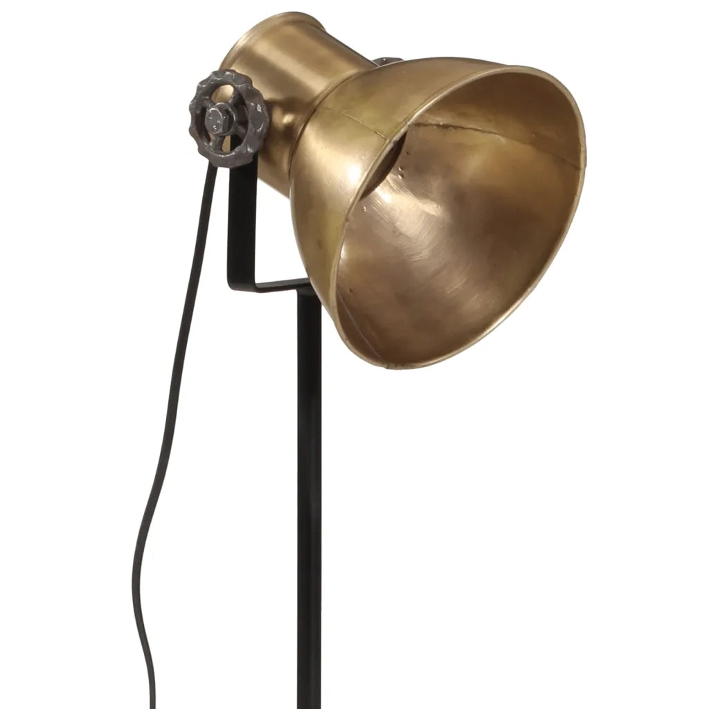 Lampada da Terra 25 W Ottone Anticato 35x35x65/95 cm E27 CFW4142013