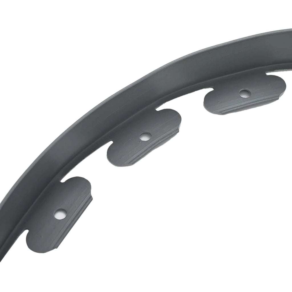 Bordure per prato Grigio 4000 x 4 x 5 cm Plastica CFW2171313