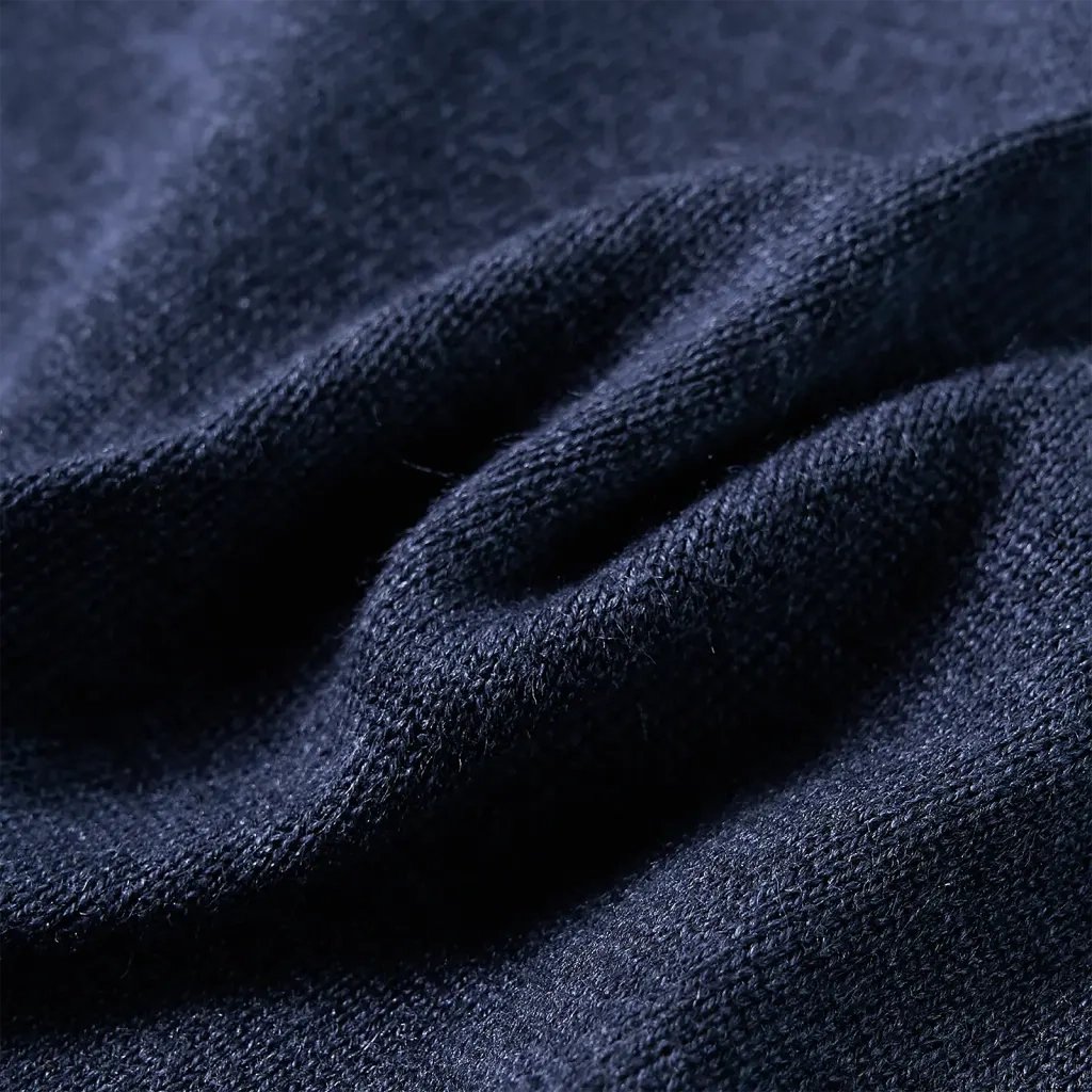 Maglione per Bambini Lavorato a Maglia Blu Marino 116