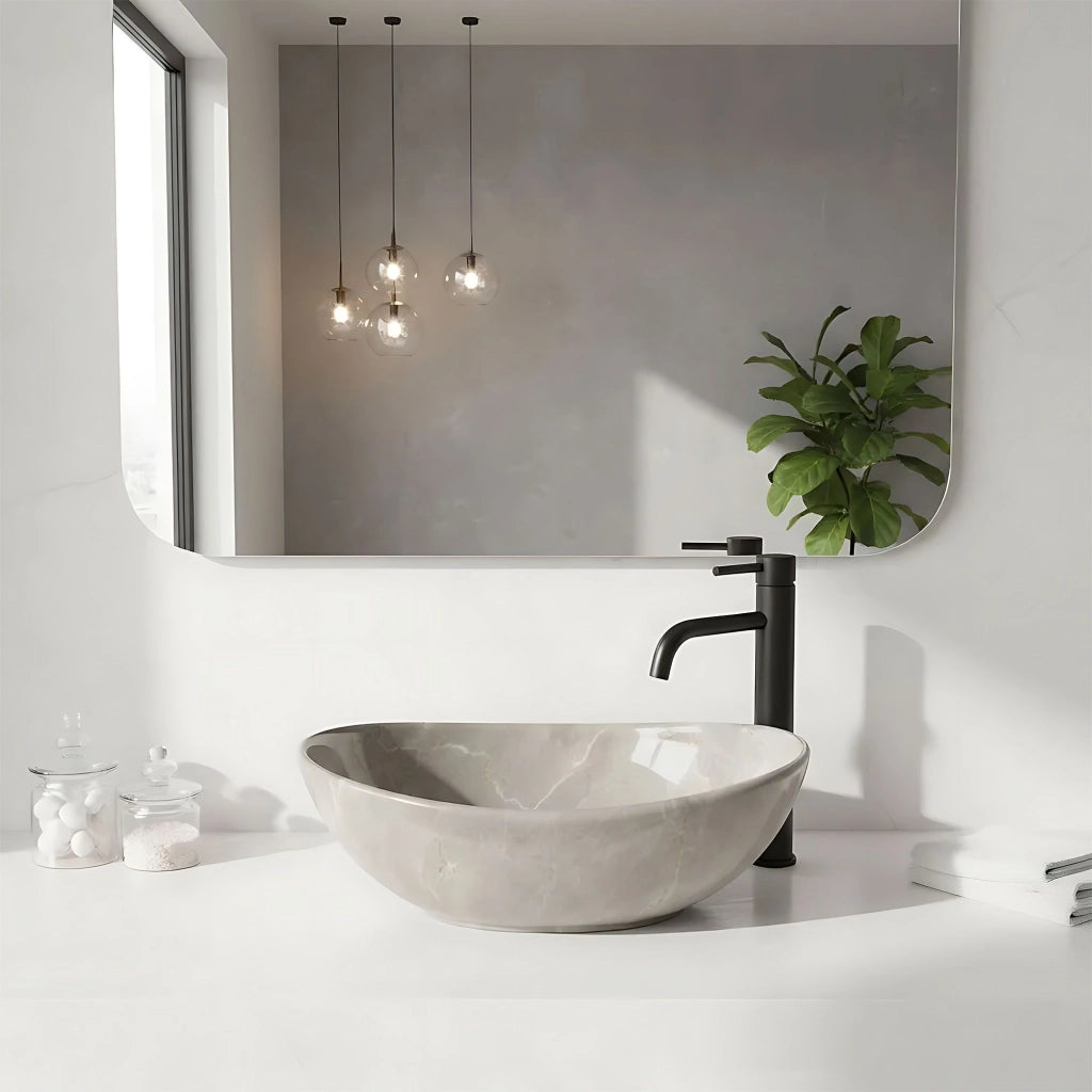 Lavabo Da Appoggio Rea Sofia Mini Kashmir