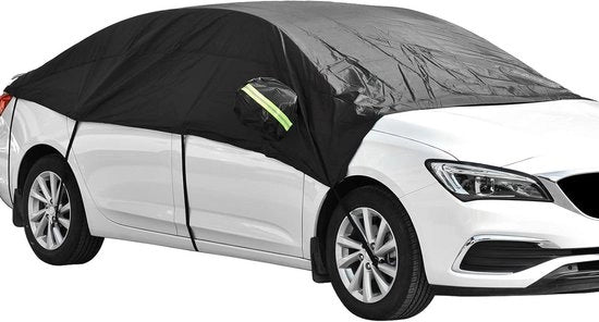 Autoafdekking per mezzo garage - protezione da neve e UV - fluorescente