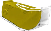 Slitta per Neve 135x38x34 cm in Acrilico Pomodone Slittone Giallo