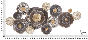 Pannello Browny 167,6x7,6x73,5 cm in Ferro Multicolor