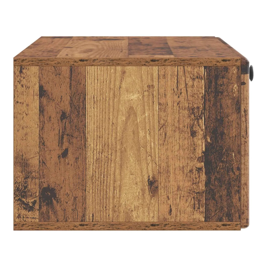 Mobile Porta TV da Muro 78,5 x 41 x 30 cm Legno antico 899203