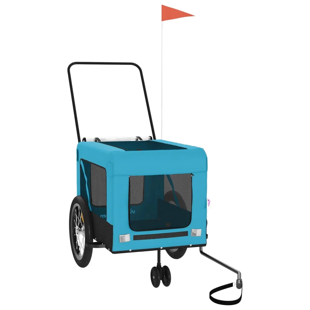 Rimorchio/carrello per animali domestici blu 02_0044258