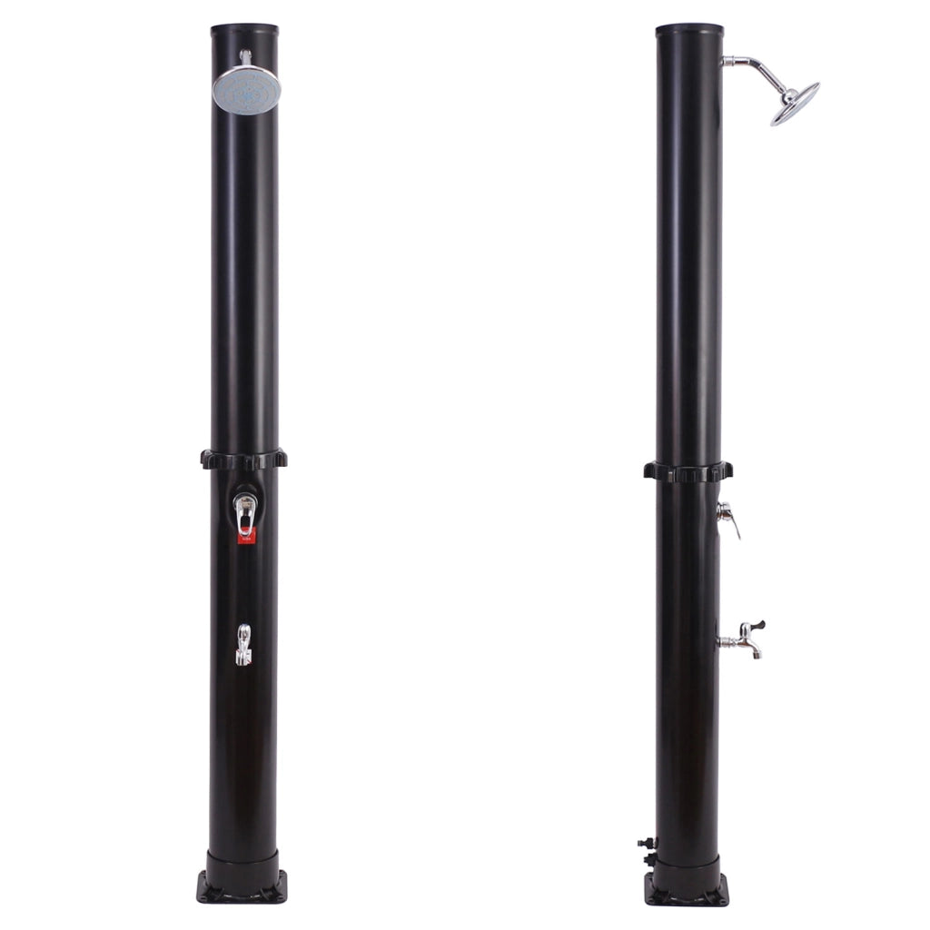 Doccia solare FIDGI nero 35L