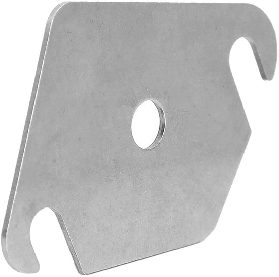 Piastra EGR in Acciaio Inossidabile - Kit di Ricambio per EGR - Piastra di Blocco - Adatto per Motori 1.4/1.6 - Duraturo - Alta Qualità