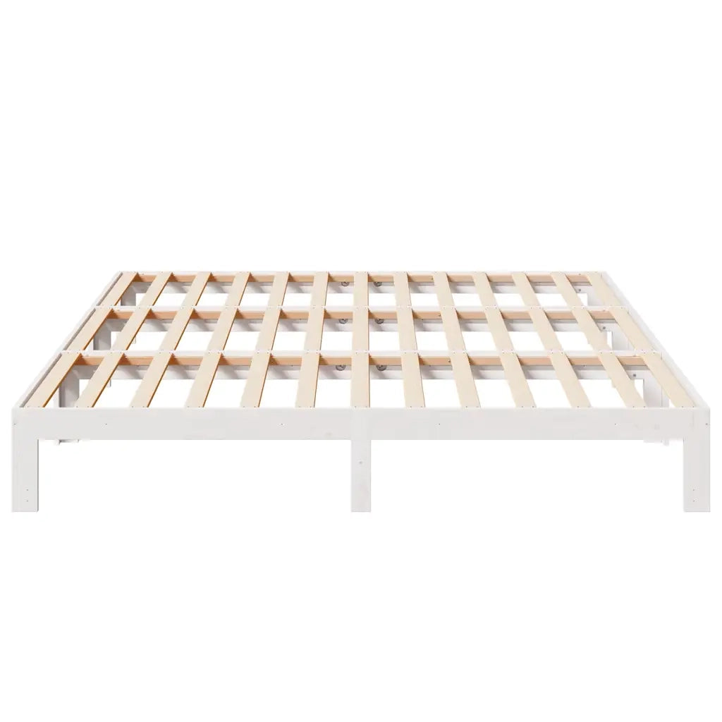 Giroletto Familiare senza Materasso Bianco 270x200 cm