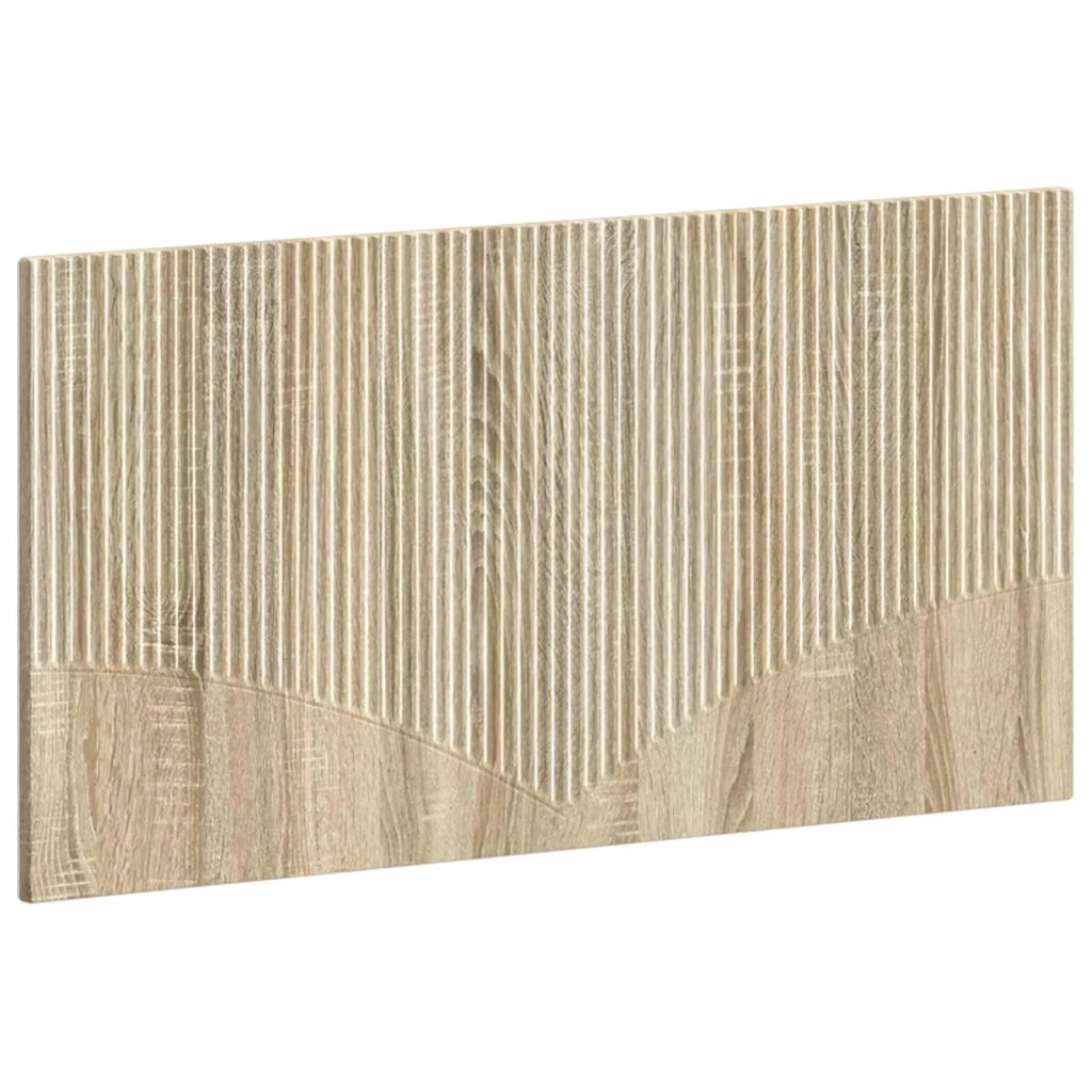 Testiera da Muro HOORN Rovere Sonoma Legno ingegnerizzato 897417
