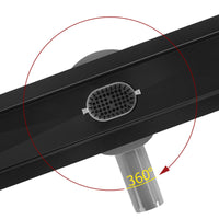 Canalina Di Scarico Neox Pro Black Matt 70