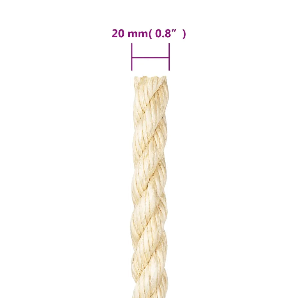 Corda in Sisal 100% 20 mm 25 m 155037