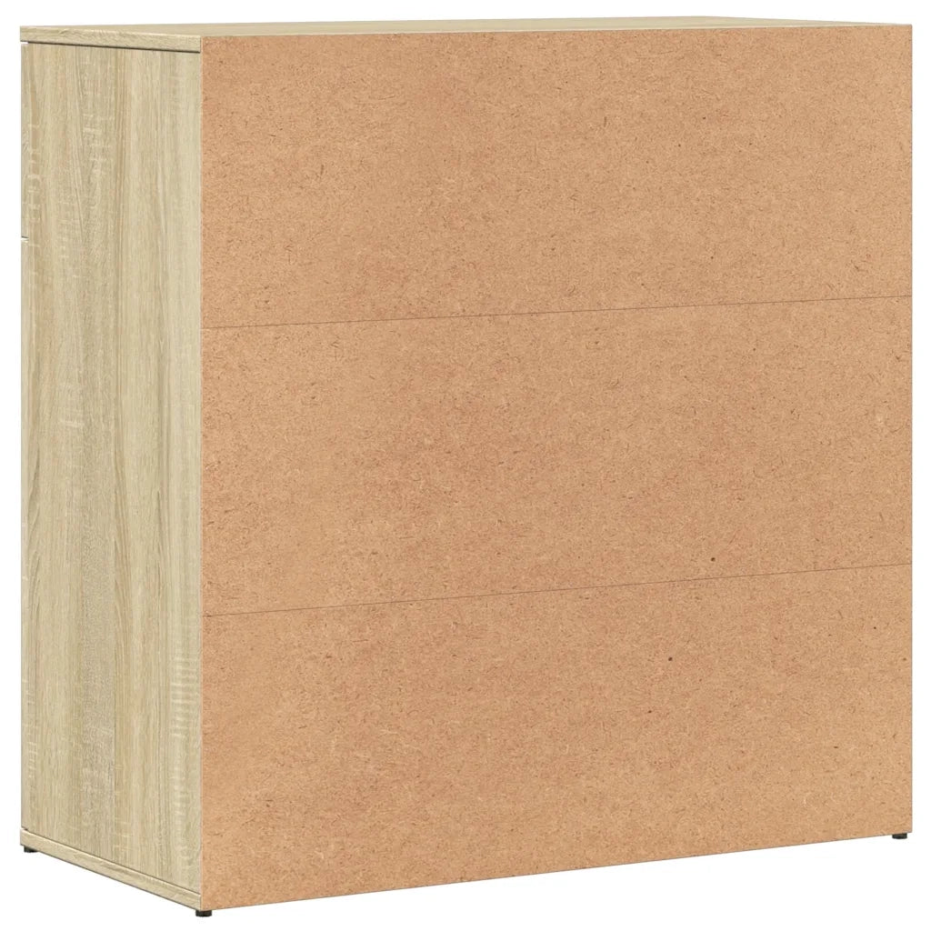 Credenze 2 pz Rovere Sonoma 79x38x80 cm in Legno Multistrato 3276618