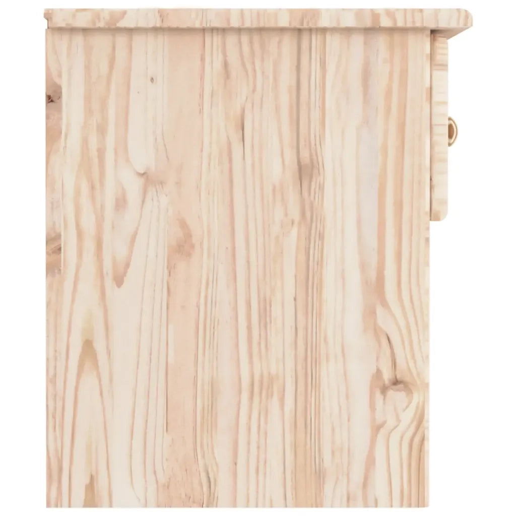 Comodino ALTA 41x35x41 cm in Legno Massello di Pino 353913