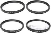 Kit di filtro ottico 58mm - Filtro close-up - Set di filtri ottici - Vetro ottico - Accessorio per fotocamera - Set 1/2/4/10