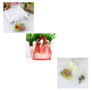 Trade Shop - 50 Veli Sacchetti Organza Tulle Per Confetti Regalo Bomboniera -