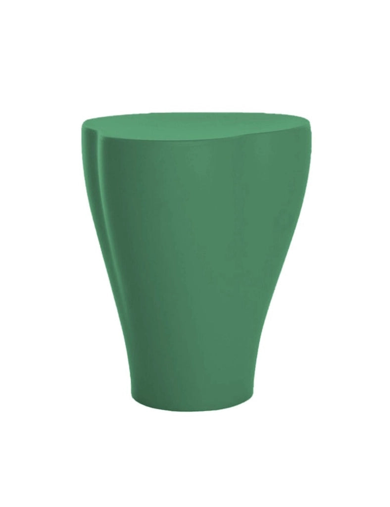 TAVOLINO IN RESINA - VERDE SCURO
