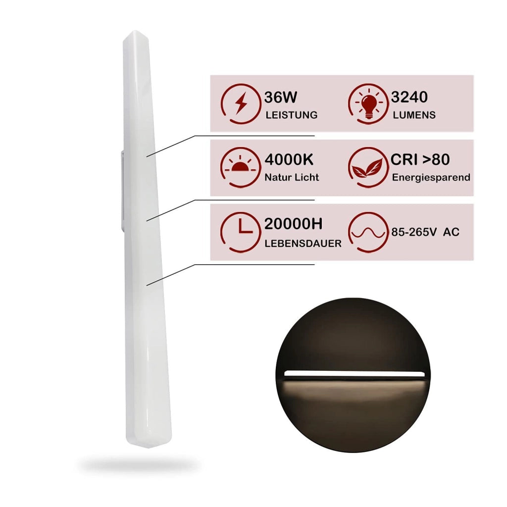 ZMH Lampada da soffitto plafoniera LED telecomando metallo moderna per camera letto