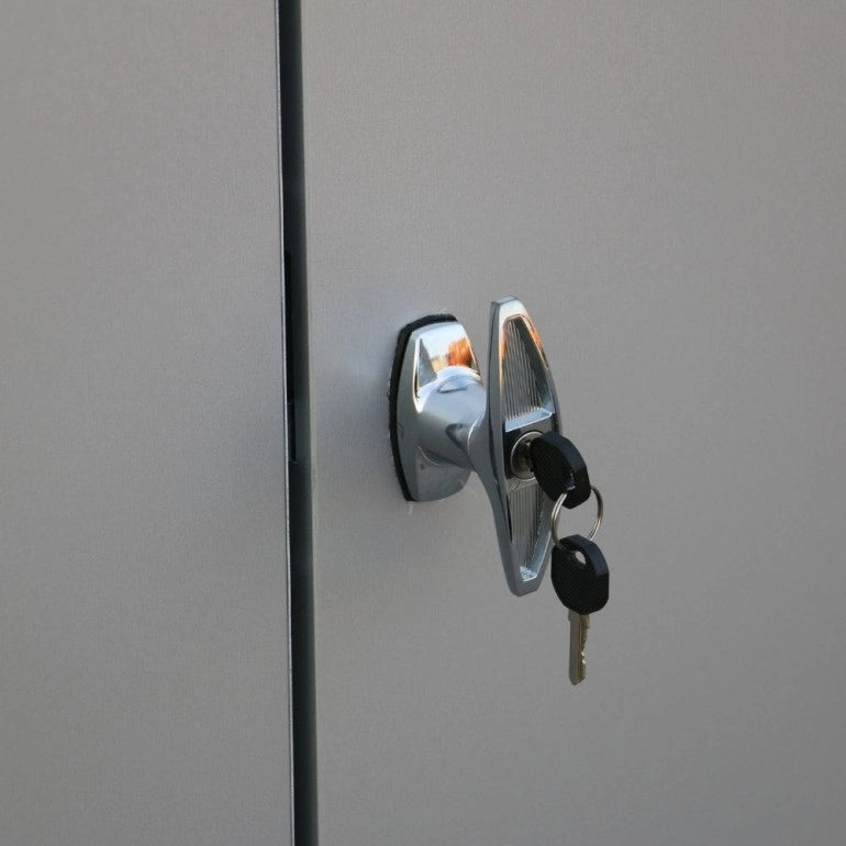 Casetta in Alluminio Alu 10'x8' Duramax 323 x 243 x 235 cm colore grigio