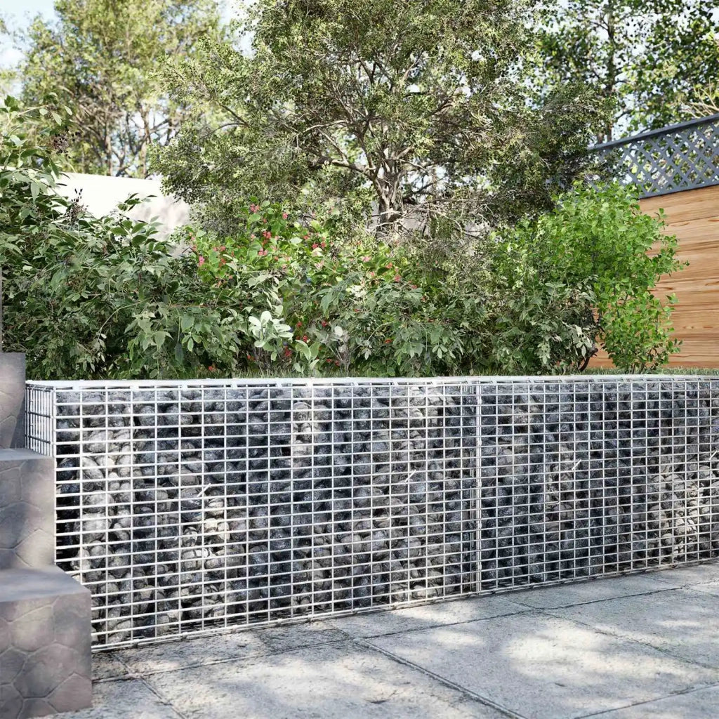 Gabione con filo da 3,5 mm e rete da 5x2,5 cm 50x20x50 cm 3461635