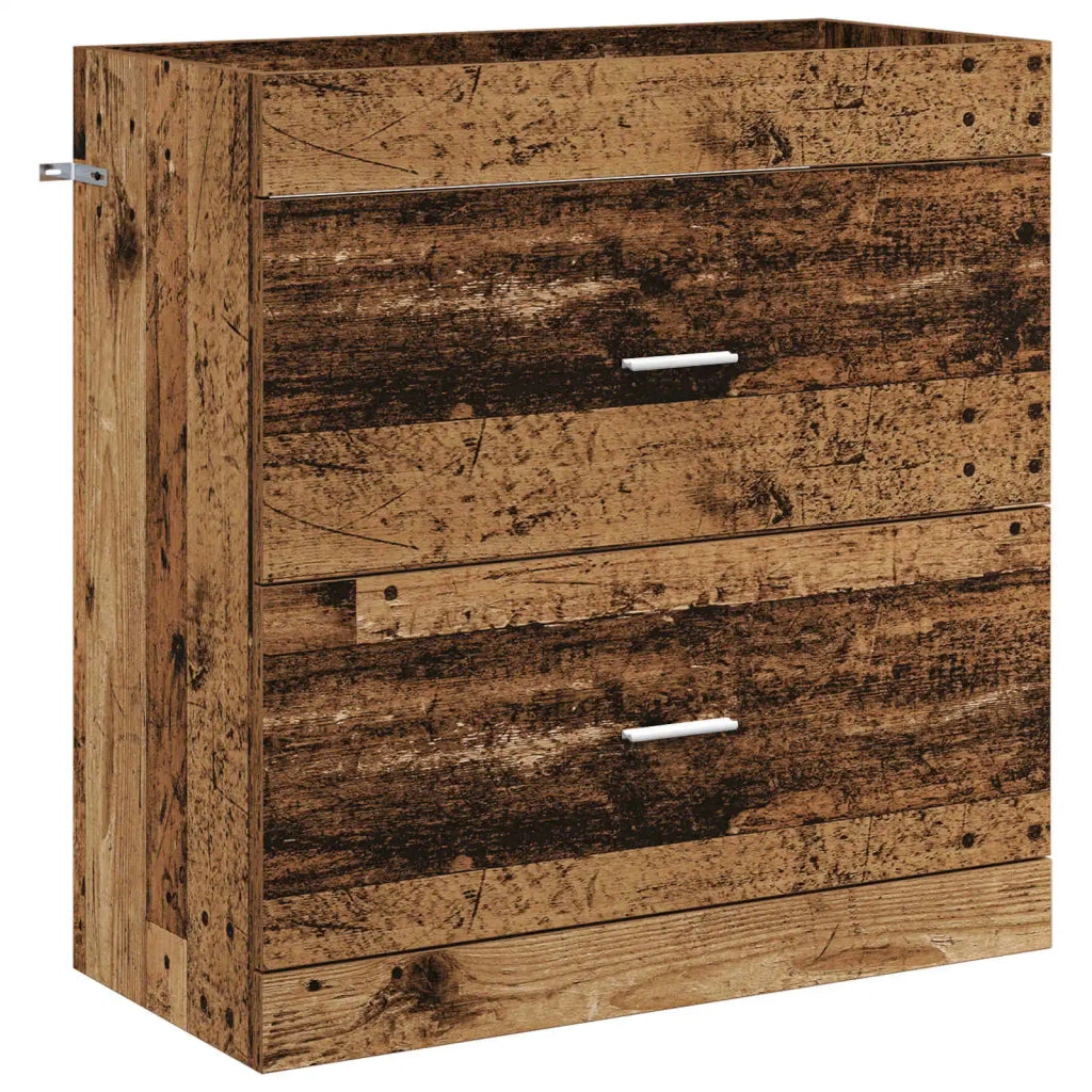 Mobiletto da Bagno Sotto Lavabo Legno antico 890718