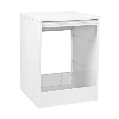 Mobile coprilavatrice e asciugatrice 65x68 cm con chiusura a serrandina