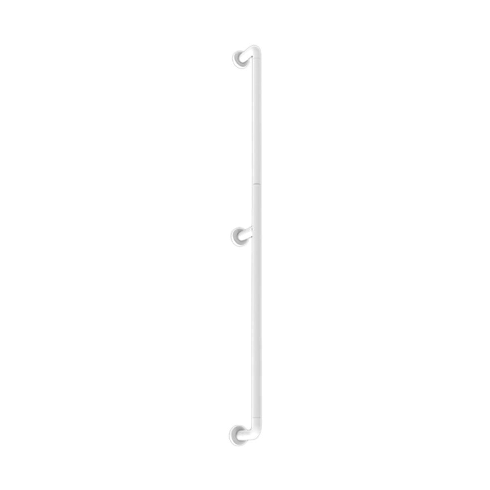 Corrimano verticale cm160 d35 in alluminio bianco