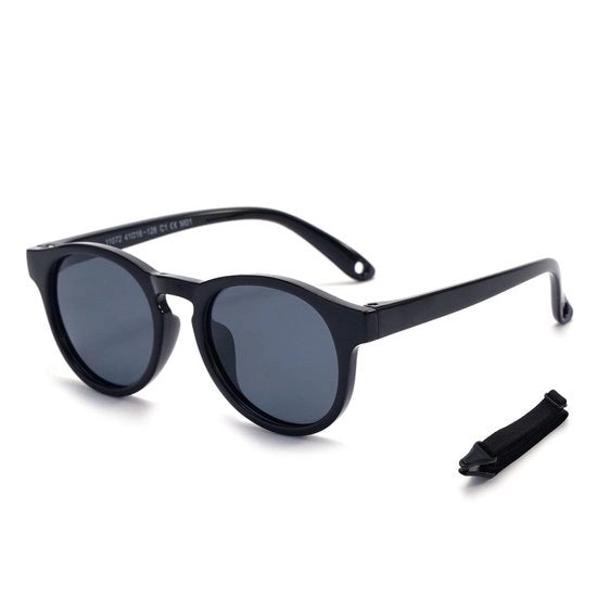 Zonnebrille per bambini - con montatura in silicone morbido - protezione UV 400 - adattabile - adatta a bambini di 0-36 mesi