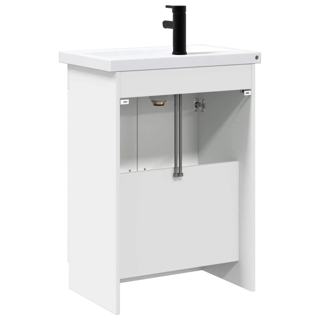 Set di mobili per il bagno Bianco 56 x 37,5 x 81 cm 3404164
