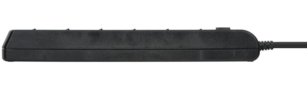 Brennenstuhl 1153110116 prolunghe e multiple 2 m 6 presa(e) AC Interno Nero