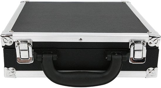 Cassa di Stoccaggio con Rivestimento a Spuma - Organizzatore Portatile - Protezione per Biliardini - Design Stilizzato - Lastra di Protezione Supplementare - Cassa per Biliardini