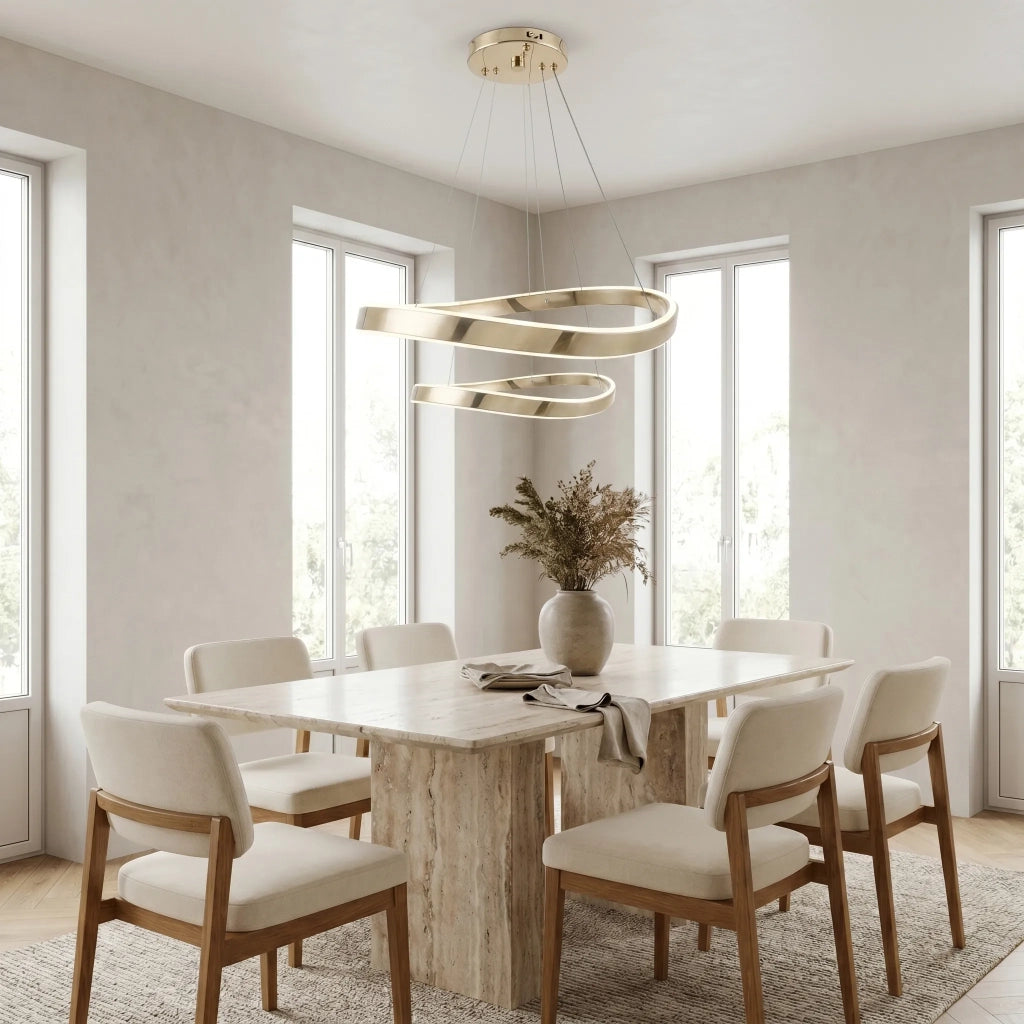 Lampada A Sospensione Da Soffitto Swe063-cp Gold