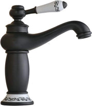 Vitello per rubinetto da bagno in acciaio inossidabile con finitura olievre e maniglia in bronzo - BL6045B Solido Messing