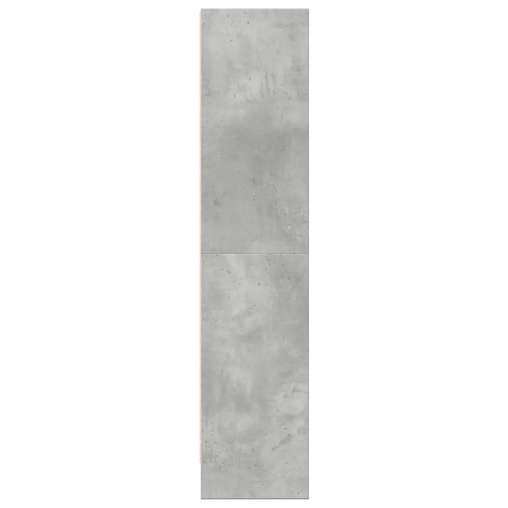 vidaXL Libreria Grigio Cemento 60x24x109 cm in Truciolato