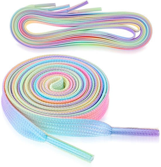 Viti elastiche 120 cm - Materiale a poliestere - Viti decorative - Viti regalo - Viti per scarpe