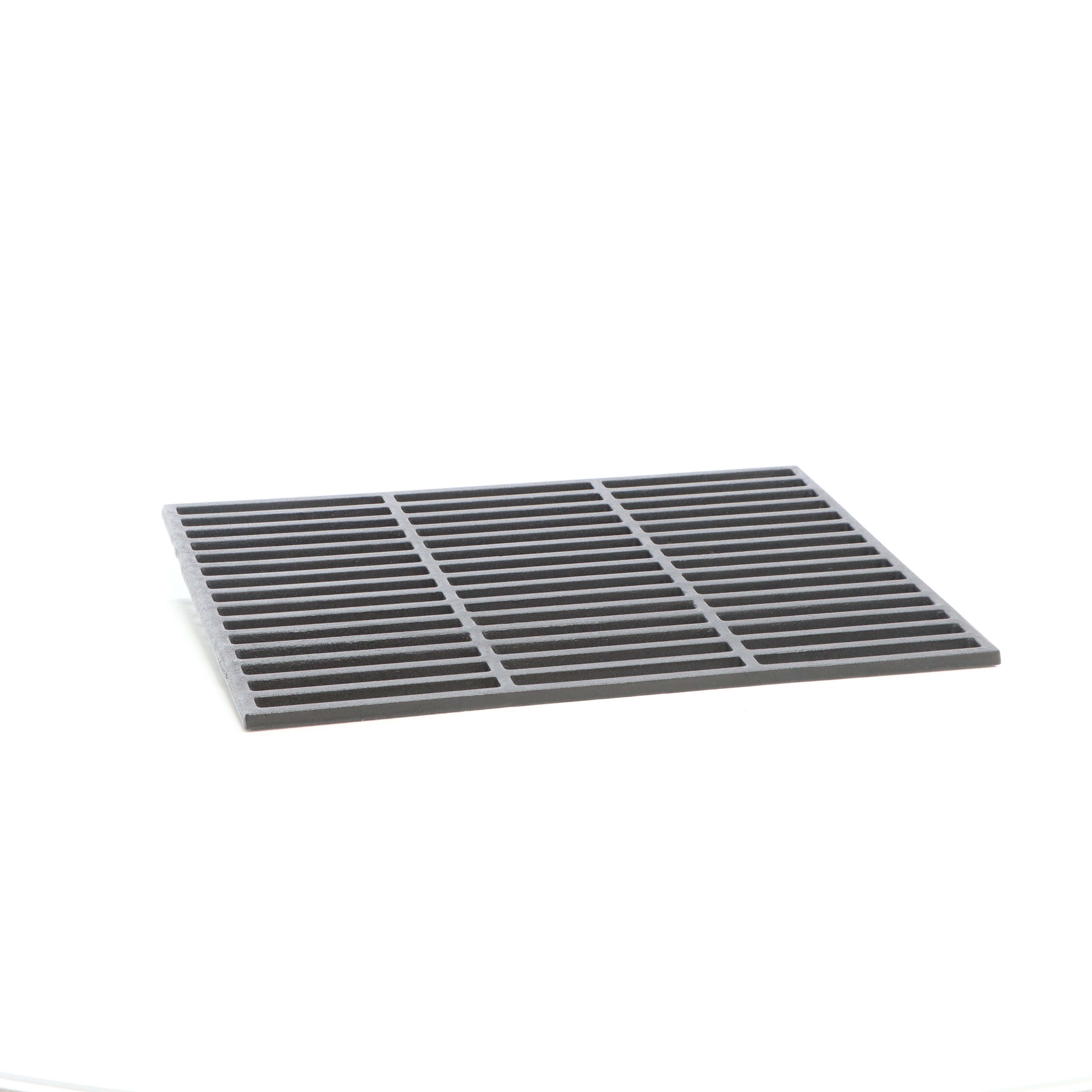 Griglia rettangolare in ghisa 45 x 35 cm per barbecue a carbone e a gas