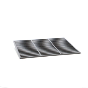 Griglia rettangolare in ghisa 45 x 35 cm per barbecue a carbone e a gas